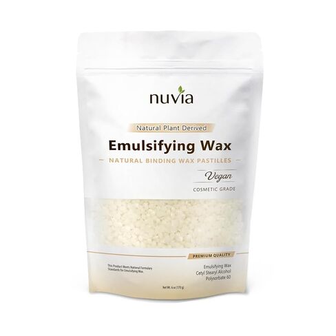 Emulsifying Wax, 100% Natural Plant Derived, Non-GMO, Cosmetic Grade; 6oz in Kuwait