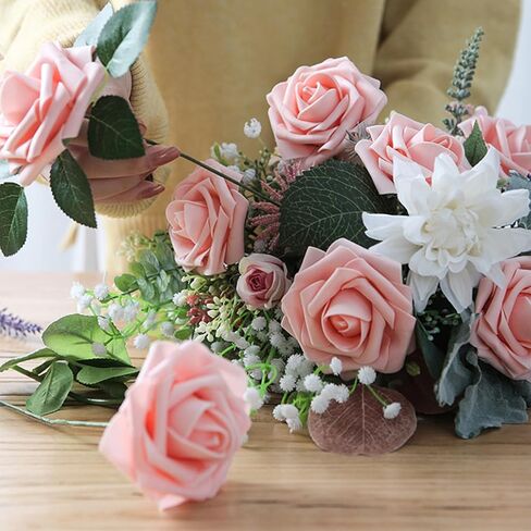 طقم شريط وأسلاك من Floroom مع قطاعة، سلك جذعي 26 و18 قياس، سلك مجداف 22 قياس، مجموعة أدوات ترتيب الزهور للحرف اليدوية، باقات الزفاف، صناعة ومستلزمات بائعي الزهور، أخضر in Kuwait
