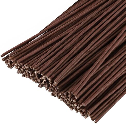 60 Pack Floral Stems Wire for Paper Flower 2 Gauge Flower Stems for Crochet Projects 16 Inch Artificial Green Crafts Wire Wreath Making Supplies for Flores Eterna Flower DIY in Kuwait