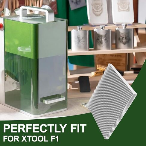 Upgraded Laser Engraving Cutting Platform for xTool F1,Aluminum Laser bed with The Groove Design, with 10 Positioning Plug, Enables L-Shaped Alignment, Prevent Warping in Kuwait