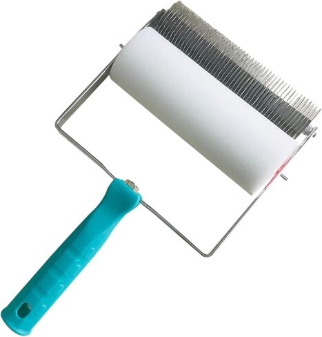 Iron Sheet Roller Linen Fabric Texture with Handle in Kuwait
