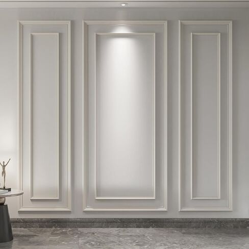 مجموعة قوالب إطار ثنائي من Art3d، لوحة زخرفية مقطوعة مسبقًا لديكور المنزل، جاهزة للتجميع، زخرفة جدارية جاهزة للتجميع لممر غرفة المعيشة وغرفة النوم، 6 إطار ثنائي منفصل in Kuwait