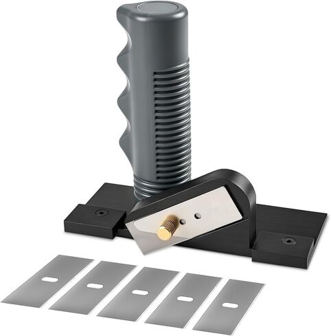 Steel Bevel Mat Cutter with Auto-Springback Safety Design, Handheld 45 Degree Angle Matt Cutter with 6 Replacement Blades, Professional Matboard Cutter for Picture Framing & Photo Mat Cutter in Kuwait