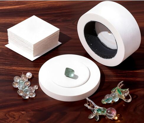 Extra Large Microwave Kiln, Professional Ceramic Microwave Kiln with 50 Kiln Papers for Glass Fusing Melting DIY Glass Jewelry Making at Home Workshop Art Craft Tool in Kuwait