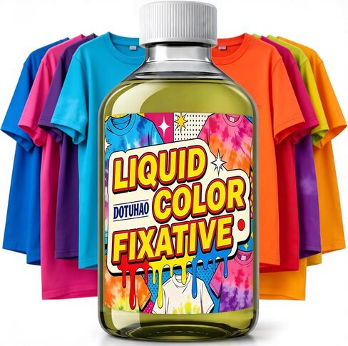 DOTUHAO Color Fixative, Fixative for Fabric, 10.14 Fl Oz Liquid Fabric Fixatives for Cotton, Linen, Polyester, Nylon and All Fabric(10.14 Fl Oz) in Saudi Arabia