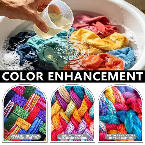 DOTUHAO Color Fixative, Fixative for Fabric, 10.14 Fl Oz Liquid Fabric Fixatives for Cotton, Linen, Polyester, Nylon and All Fabric(10.14 Fl Oz) in Kuwait