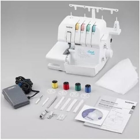 ماكينة خياطة Brother 1634DX 3/4 خيط مع تغذية تفاضلية in Kuwait