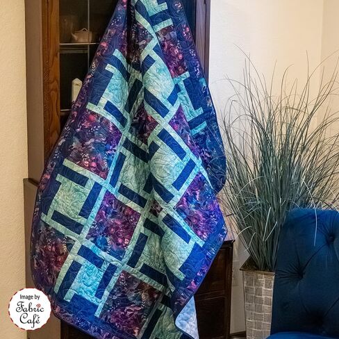Fabric Café Weekend 3-Yard Quilts Book – 8 Fast & Easy Beginner Quilt Patterns | Make a Quilt in a Weekend | Uses Only 3 Yards of Fabric | No Half-Square Triangles | Lap, Twin & Queen/King Sizes in Kuwait