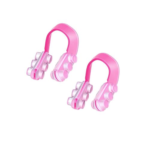 2pc Nose Lift Shapers, Silicone Nose Up Lifting Clip, Nose Contouring & Correction Strips for Wide Nostrils & Nose Wing Retraction, Painless, Nose Corrector, Facial Training Corrector, Beauty Tool in Kuwait