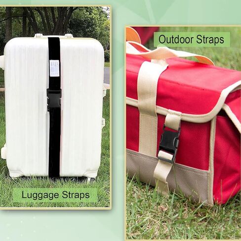 3 قطع من CooBigo إبزيم بلاستيكي مقاس 1-1/2 بوصة لاستبدال الحزام، إبزيم حزام شديد التحمل على الظهر ومشابك حزام الأمتعة ومشبك إبزيم جانبي للتحرير in Kuwait