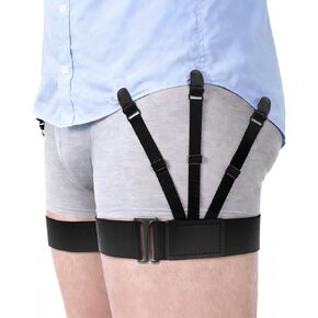 Shirt Stays Adjustable Elastic Shirts Tucker Shirt Garter for Men in Kuwait