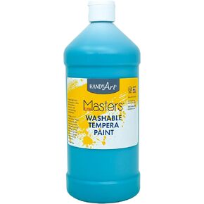 Handy Art Little Masters Washable Tempera Paint, Gallon, Yellow,214-710 128 fl Oz (Pack of 1) in Kuwait