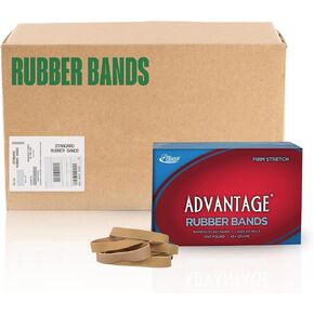 الأربطة المطاطية Alliance Advantage، الحجم #105 (5 × 5/8 بوصة)، علبة بوزن 10 رطل (تحتوي على صناديق بوزن 10-1 رطل)، كريب طبيعي (27055CS) in Kuwait