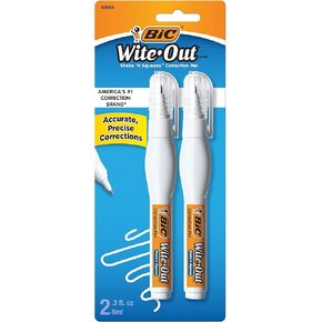 Wite.Out, Shake 'n Squeeze Pens, 2 pack, 0.3 oz each in Kuwait