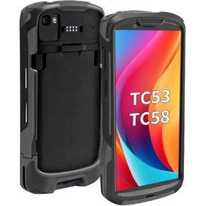 2 قطعة حافظة TC53 [الإصدار الجديد 2026] غطاء متين لرمز Zebra TC53 TC58 غطاء الماسح الضوئي للكمبيوتر المحمول TC53 حافظة واقية TC58 in Kuwait