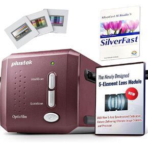 Plustek OpticFilm 9000i Ai 35mm Film Scanner – New 3rd Gen Lens System & 5-Axis Precision Alignment – Professional Detail & Stability – 2026 Flagship Model in Kuwait