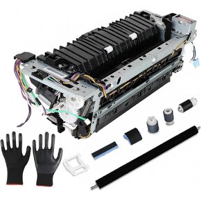مجموعة وحدة المصهر لجهاز HP Color LaserJet Pro M377dw M452dn M452dw M454dn M454dw M477fdn M477fdw M479fdn M479fdw - قطعة بديلة 110 فولت RM2-6418-000CN RM2-6460-000CN (أسود) in Kuwait