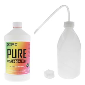 XSPC Pure Premix مبرد PC المقطر (1000 مل) وحزمة زجاجة تعبئة، وردي فوق بنفسجي in Kuwait