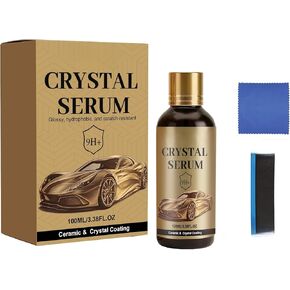 100ML Graphene Ceramic Coating for PTZ Crystal Serum Cars – Advanced 9H Protective Coating for Auto Detailing, High Gloss & Hydrophobic Finish in Saudi Arabia