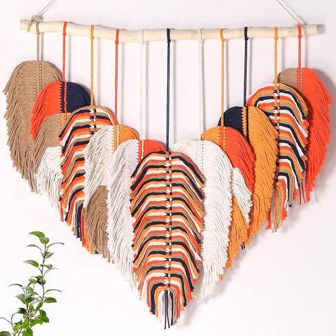 Boho Tapestry for Bedroom, Large Macrame Wall Hanging, Boho Wall Tapestry for Bedroom, Macrame Wall Decor for Living Room (Green) in Saudi Arabia