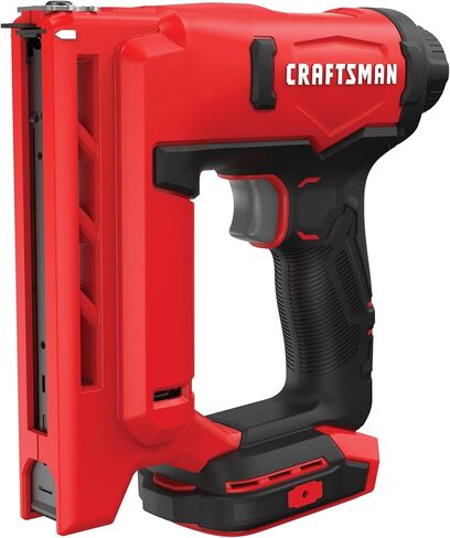 مسدس تدبيس V20 من CRAFTSMAN، دباسة تاج عريضة مقاس 3/8 بوصة، مسدس تدبيس لاسلكي يعمل بالبطارية، أداة فقط (CMCN410B) in Kuwait