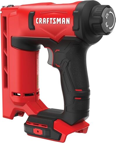 مسدس تدبيس V20 من CRAFTSMAN، دباسة تاج عريضة مقاس 3/8 بوصة، مسدس تدبيس لاسلكي يعمل بالبطارية، أداة فقط (CMCN410B) in Kuwait