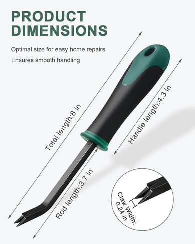 Heavy Duty Staple Remover, Upholstery Staple Puller Lifter Tool for Carpet, Hardwood Floors, Furniture, Construction | COMBATCH in Kuwait