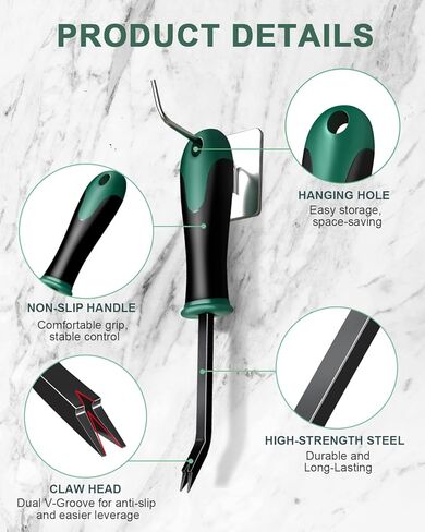 Heavy Duty Staple Remover, Upholstery Staple Puller Lifter Tool for Carpet, Hardwood Floors, Furniture, Construction | COMBATCH in Kuwait