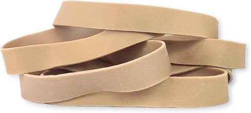 Alliance Advantage Rubber Bands, Size #105 (5" x 5/8"), 10 lb. Case (Contains 10-1 lb. Boxes), Natural Crepe (27055CS) in Kuwait