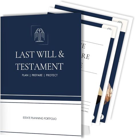 By The Willow Estate Planning Kit – Last Will and Testament Kit, Living Will, Durable Power of Attorney & Medical Directive - Attorney Approved Forms, Valid in 50 States in Kuwait
