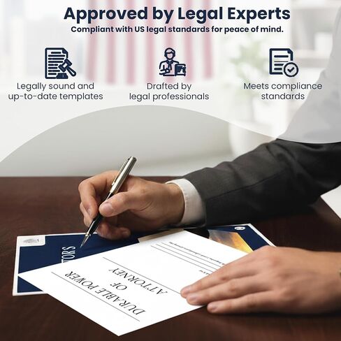 By The Willow Estate Planning Kit – Last Will and Testament Kit, Living Will, Durable Power of Attorney & Medical Directive - Attorney Approved Forms, Valid in 50 States in Kuwait