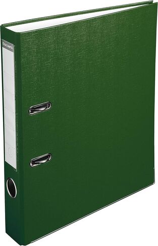 Exacompta - Ref 915401B - PP Lever Arch File - 320 x 290mm in Size, Suitable for Storing A4 Documents, 50mm Spine, Reinforced Finger Pull & Bottom Edge - Black in Saudi Arabia