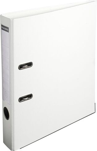 Exacompta - Ref 915401B - PP Lever Arch File - 320 x 290mm in Size, Suitable for Storing A4 Documents, 50mm Spine, Reinforced Finger Pull & Bottom Edge - Black in Saudi Arabia