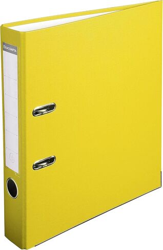 Exacompta - Ref 915401B - PP Lever Arch File - 320 x 290mm in Size, Suitable for Storing A4 Documents, 50mm Spine, Reinforced Finger Pull & Bottom Edge - Black in Saudi Arabia