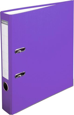 Exacompta - Ref 915401B - PP Lever Arch File - 320 x 290mm in Size, Suitable for Storing A4 Documents, 50mm Spine, Reinforced Finger Pull & Bottom Edge - Black in Saudi Arabia