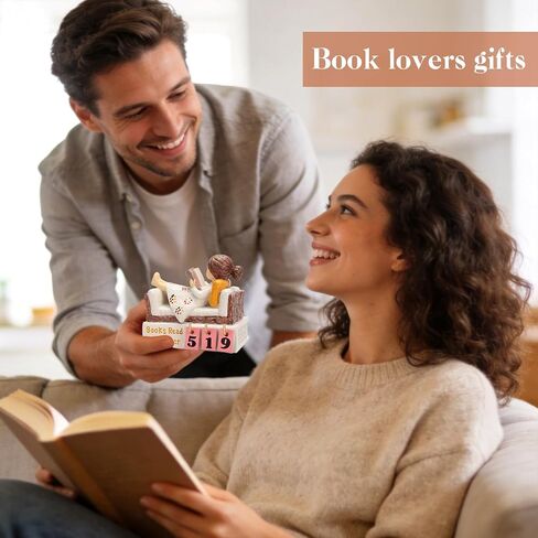 كتب قراءة هذا العام هدايا لمحبي الكتب للنساء القراء، أمين المكتبة، قارئ الكتب، المعلم، متتبع الكتب لديكور المكتبة المنزلية، هدايا الكتب، ملحقات القراءة لدودة الكتب، ديكور رف الكتب in Kuwait