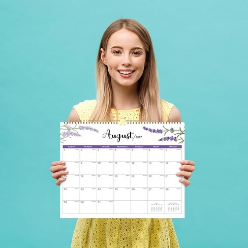 تقويم 2026-2028، تقويم حائط لمدة عامين 2026-2028، 14.8 بوصة × 11.5 بوصة، JUL. 2026 - يونيو. 2028، كتل كبيرة، تقاويم جدارية 2026-2027 مع تواريخ جوليانية in Kuwait