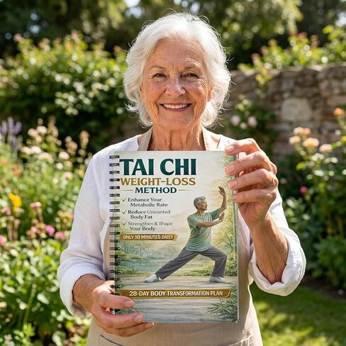 28-Day Tai Chi Weight Loss Plan – 10-Minute Daily Low-Impact Exercises for Home, Knee-Friendly Fitness Planner to Improve Posture, Balance & Core Strength in Kuwait