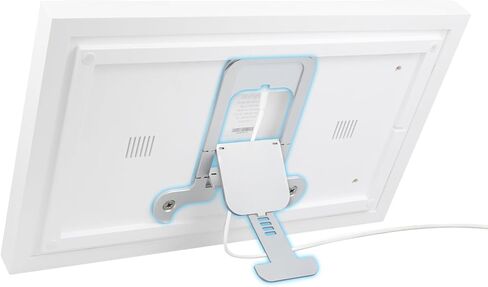 Desktop Stand for Skylight Calendar 15 inch Gen 1- Heavy-Duty Adjustable Metal Stand, Premium Accessory for Digital Calendar (Note: Not Compatible with Skylight Calendar 15" Gen 2) - Silver in Saudi Arabia