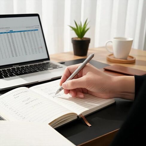 قلم بولت أكشن وقلم رصاص لانهائي 2 في 1 من الفولاذ المقاوم للصدأ صغير EDC أداة سلسلة المفاتيح لكتابة الجيب والمغامرات الخارجية 4.6 بوصة فضي مصقول in Kuwait