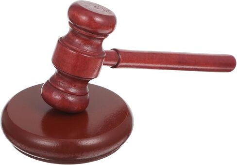 مجموعة المطرقة والصوت للمحامي، مطرقة خشبية مصنوعة يدويًا للقاضي، المحامي، شركة محكمة المزاد، مزاد الطلاب، اجتماعات بيع الهدايا، رؤساء الأندية in Kuwait