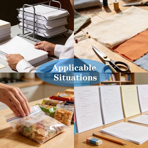 Reusable Portable Paper Clip Dispenser Set (2-Pack) — 40-Sheet Capacity, Includes 140 Metal Refill Clips (40 Silver + 100 Assorted Colors) — Ideal for Home, School, and Office Use (Black & White) in Kuwait