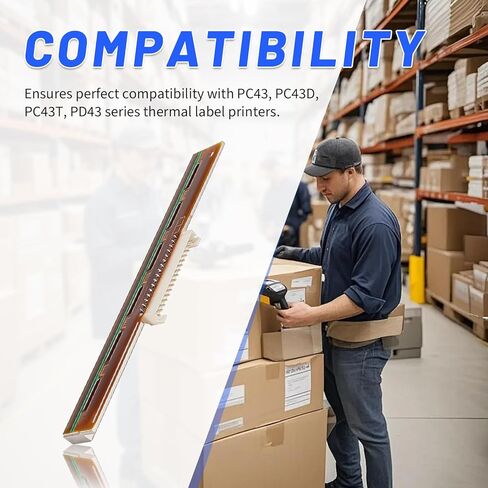 مناسب لطابعة الملصقات الحرارية Intermec PC43D/PC43T/PD43 الجديدة 225-783-001، دقة الطباعة 203 ديسيبل متوحد الخواص in Kuwait