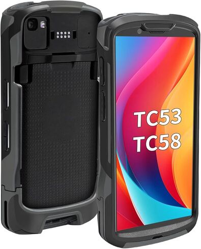 2 قطعة حافظة TC53 [الإصدار الجديد 2026] غطاء متين لرمز Zebra TC53 TC58 غطاء الماسح الضوئي للكمبيوتر المحمول TC53 حافظة واقية TC58 in Kuwait