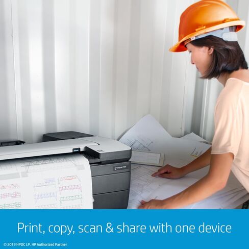 HP DesignJet T830 Large Format Multifunction Wireless Plotter Printer - 24", with Mobile Printing (F9A28D) in Kuwait
