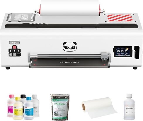 طابعة Procolored K13 Lite A3 DTF، طباعة تي شيرت مقاس 13 بوصة بتقنية LiteHead، سهولة الصيانة، للملابس المخصصة، والأعمال التجارية الصغيرة والاستوديو المنزلي - وردي in Kuwait