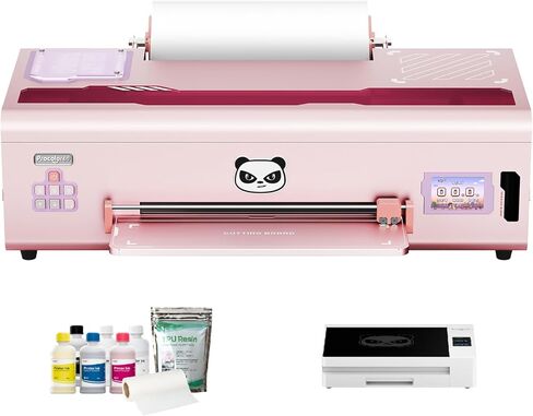 طابعة Procolored K13 Lite A3 DTF، طباعة تي شيرت مقاس 13 بوصة بتقنية LiteHead، سهولة الصيانة، للملابس المخصصة، والأعمال التجارية الصغيرة والاستوديو المنزلي - وردي in Kuwait