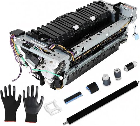 مجموعة وحدة المصهر لجهاز HP Color LaserJet Pro M377dw M452dn M452dw M454dn M454dw M477fdn M477fdw M479fdn M479fdw - قطعة بديلة 110 فولت RM2-6418-000CN RM2-6460-000CN (أسود) in Kuwait