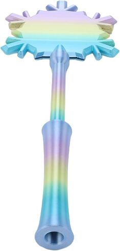 3D Printed Credit Card Wand with Retractable Handle, Gradient Snowflake Design for Tap to Pay Contactless Cards - Fun Christmas & Birthdays in Kuwait