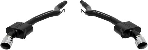 طقم عادم Flowmaster 817748 American Thunder Axle-Back العادم مقاس 3 بوصات 409 من الفولاذ المقاوم للصدأ 4 بوصات مصقولة 304 أطراف مقاومة للصدأ متوافقة مع 2015-2023 Ford Mustang 2.3L Ecoboost أو 3.7L V6 كوبيه قابلة للتحويل in Kuwait